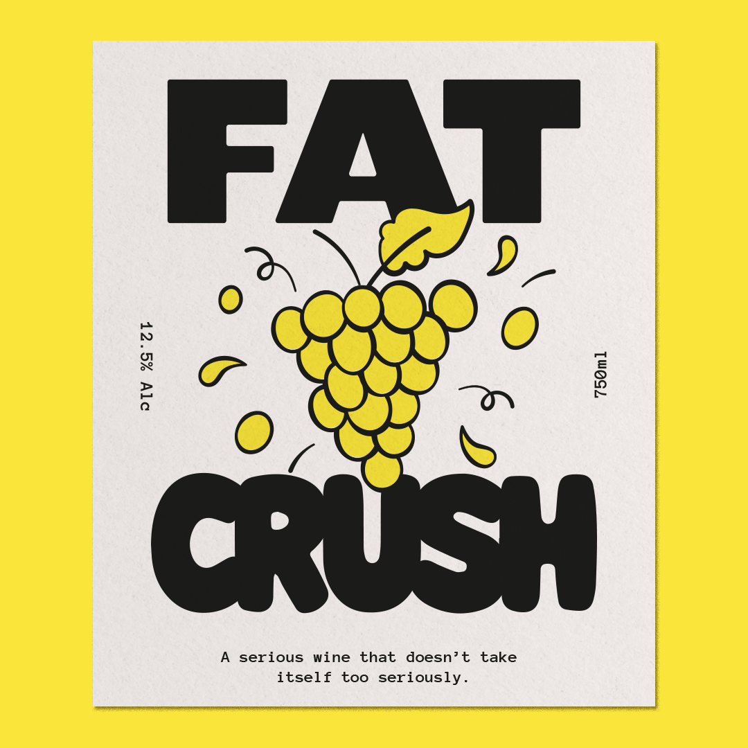 FAT CRUSH - WHITE